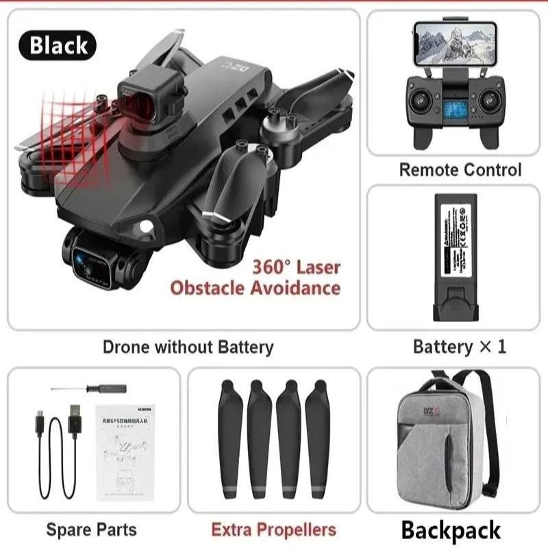 SkyMaster X8 | GPS Drone with 8K Dual Camera Professional Aerial Photography