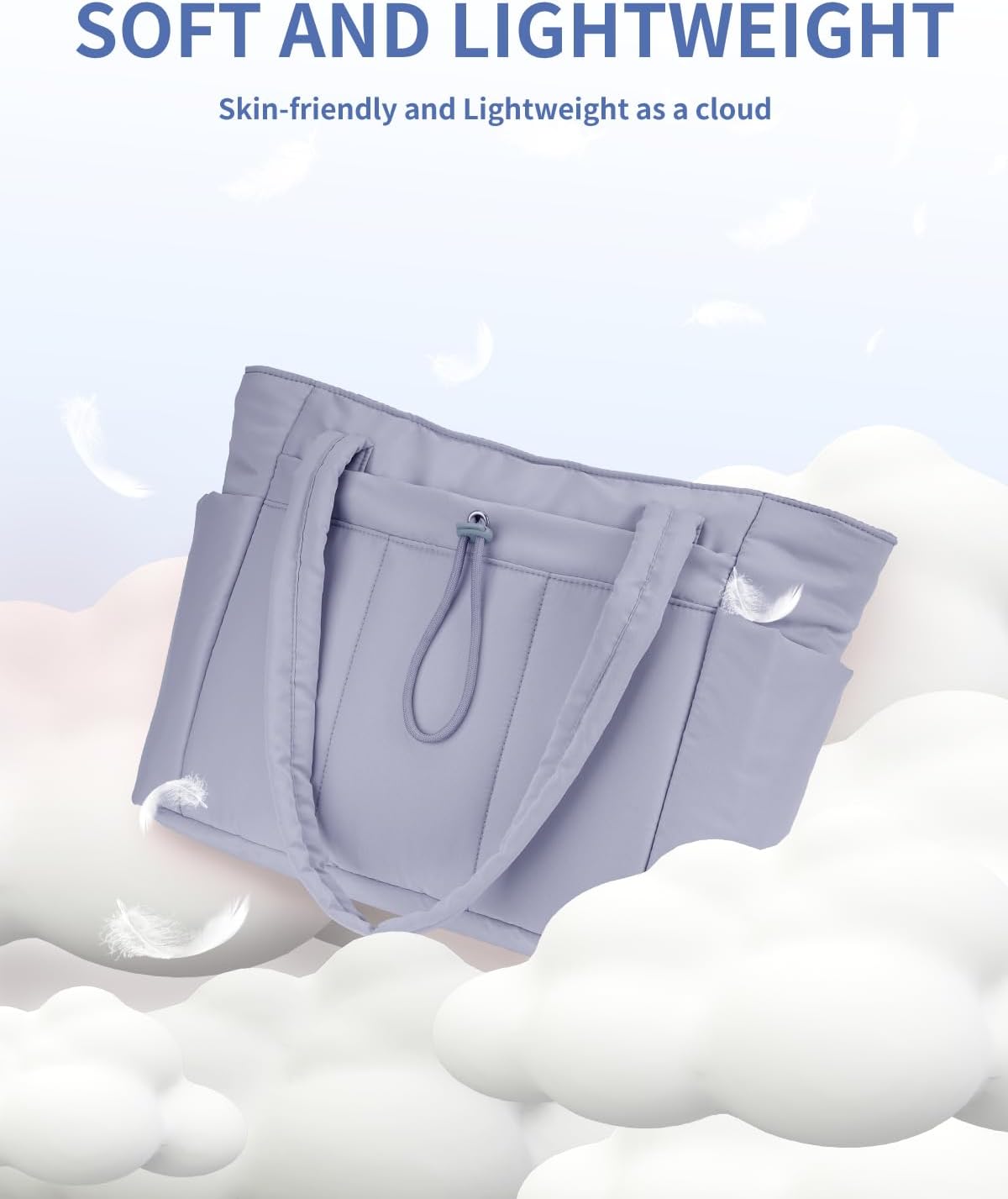 QuiltTote Pro | Padded Laptop Bag with Tumbler Holder for Work Commute