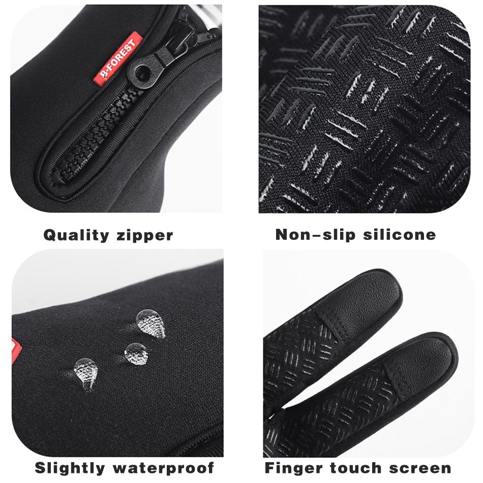 ArcticGrip Gloves | Waterproof Heated Thermal Gloves Touchscreen Winter Cycling