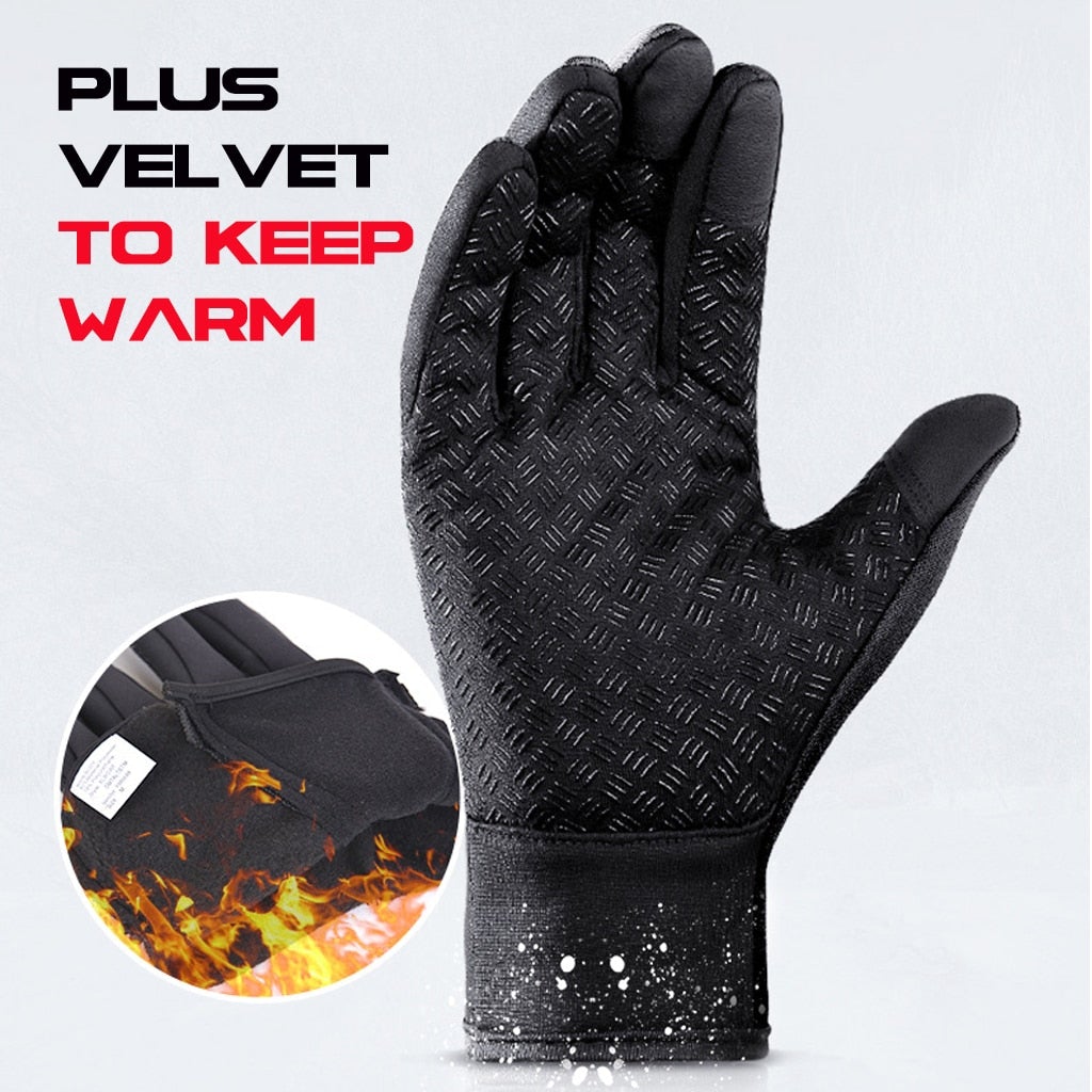 ArcticGrip Gloves | Waterproof Heated Thermal Gloves Touchscreen Winter Cycling